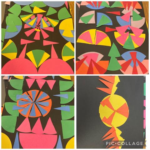 3rd grade Geometric pictures 