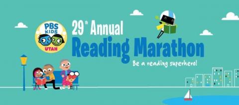 PBS Banner for the 29th Annual Reading Marathon