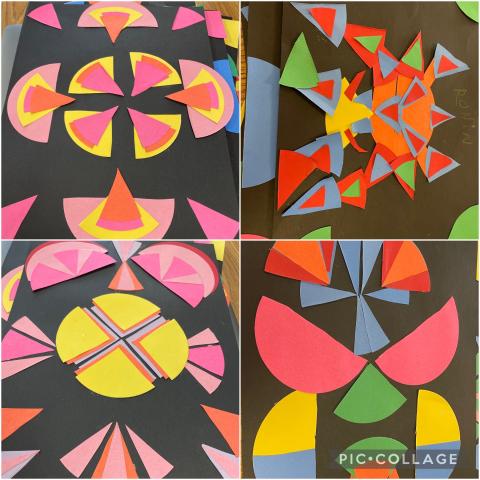 3rd grade Geometric pictures