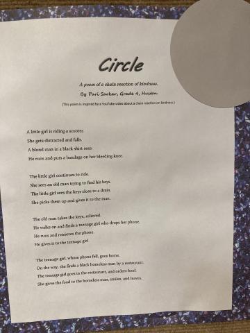 Paris poem Circle part 1