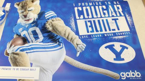 Cougar Built Poster