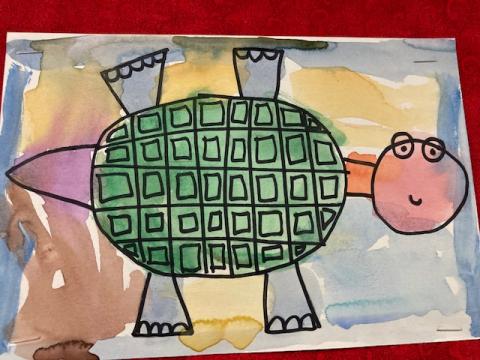 Bulletin Board: One Turtle