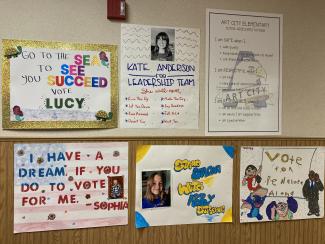 Student Leadership Campaign Posters